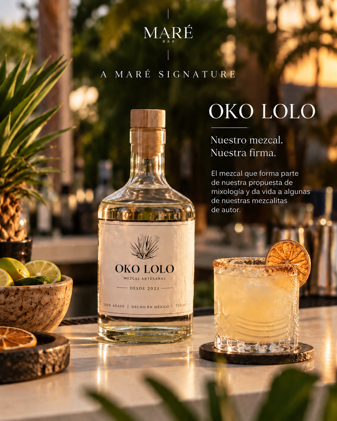 Mezcal de autor MARÉ